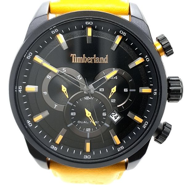 Timberland Mens Milway Chronograph Black Tone Watch