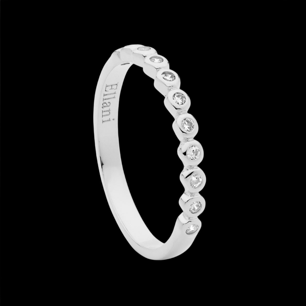 Bezel Silver Ring