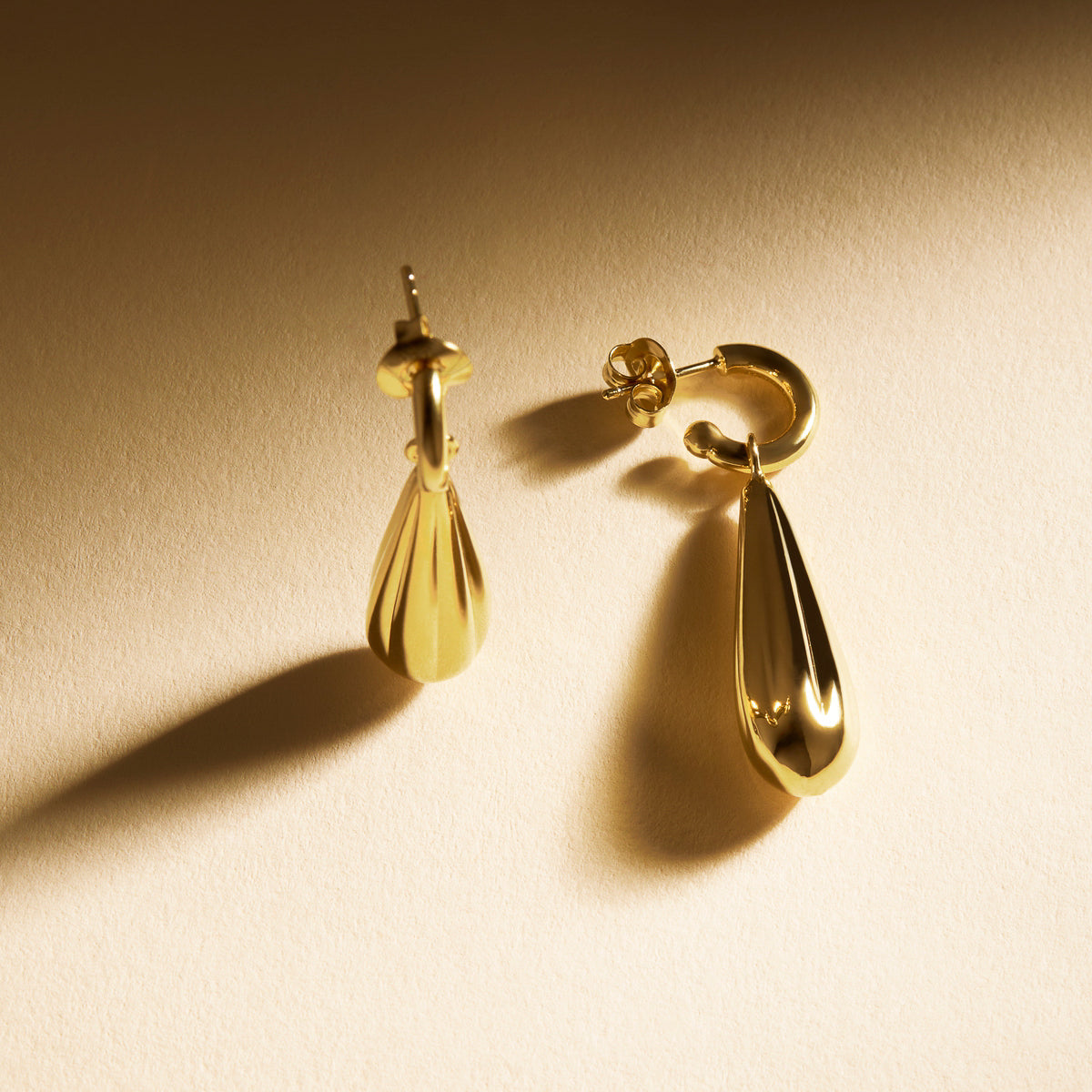 Najo Raya Gold Droplet Earring E6871