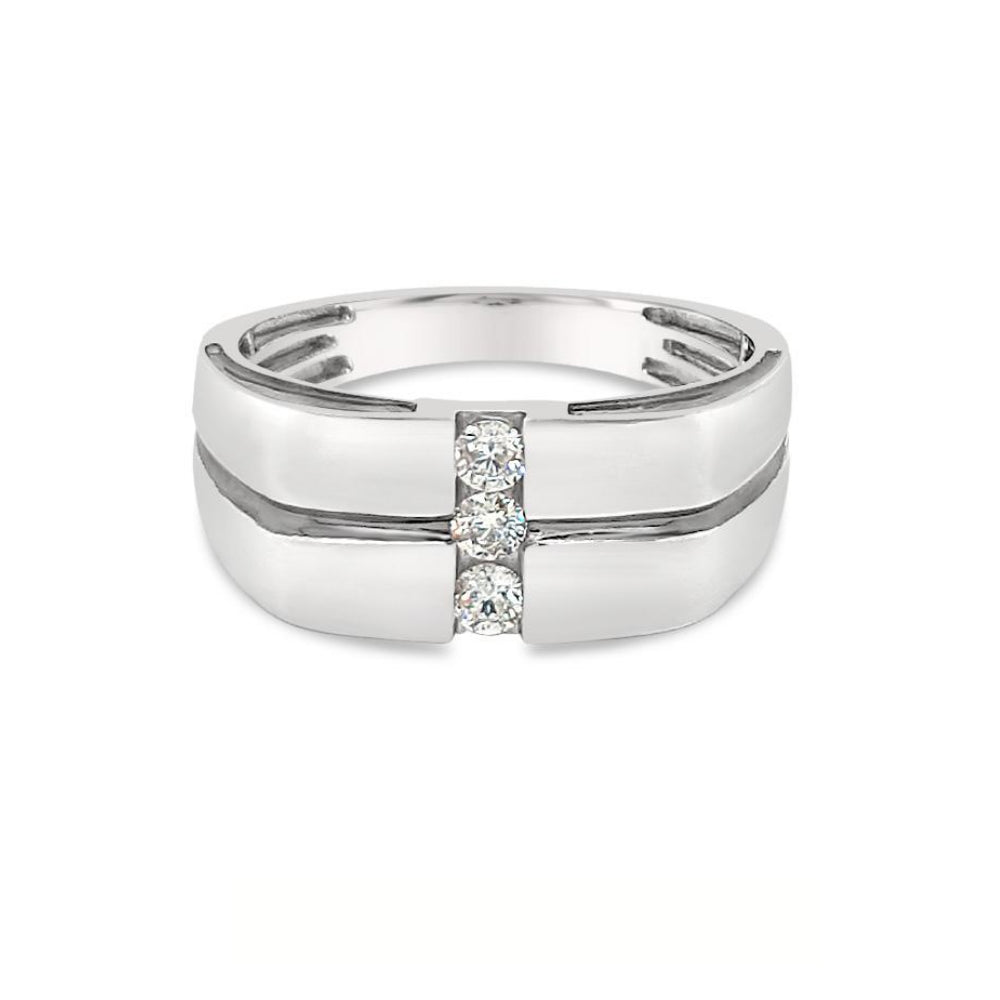White Gold Diamond 0.25ct Dress Ring