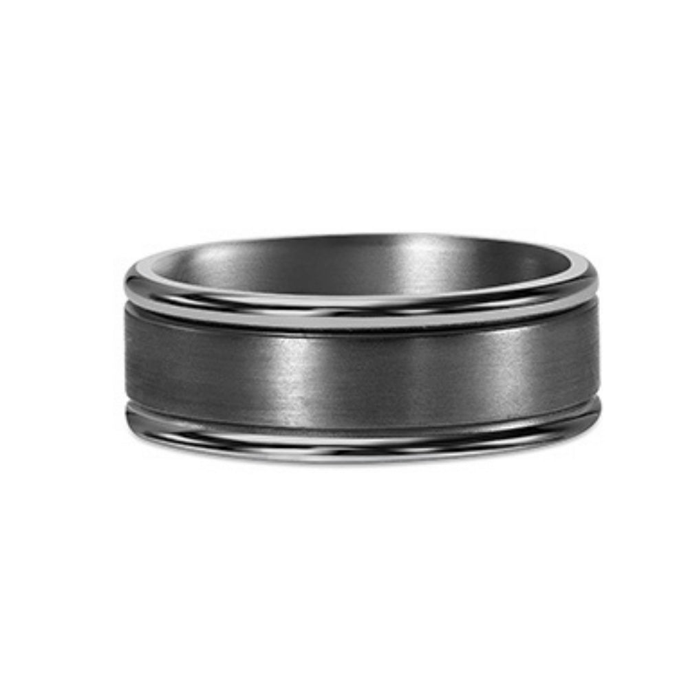 Tantalum 8mm Brushed Ring