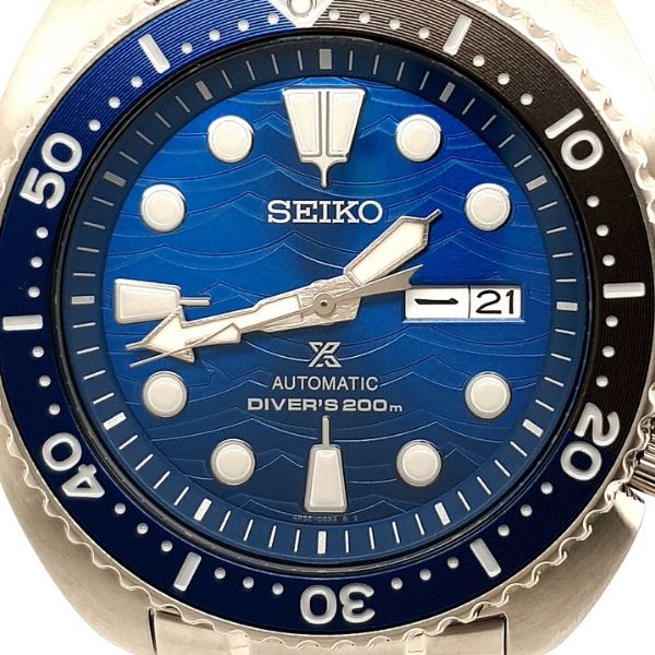 Seiko Prospex Stainless Steel Mens Automatic Divers Watch