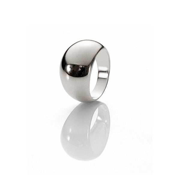 Polished Dome Ring Sterling Silver