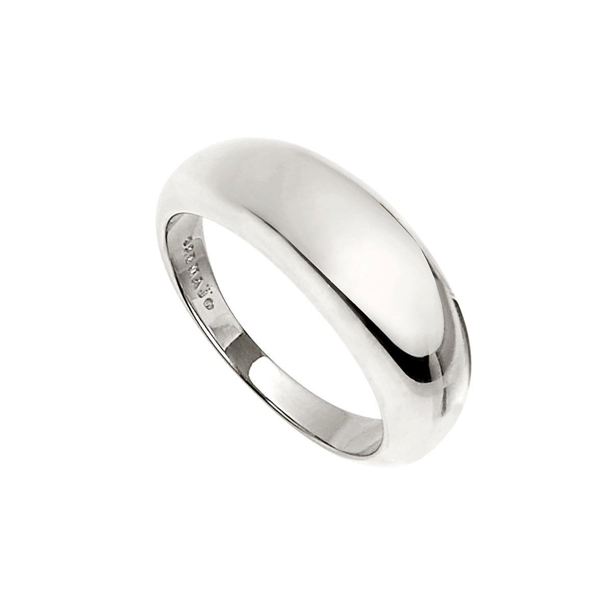 Najo Sublime Silver Ring R6507 Size P 1/2