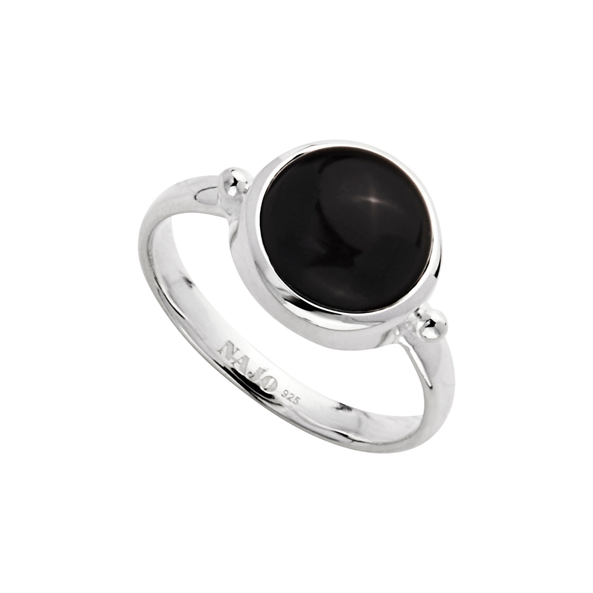 Garland Silver Black Onyx Ring R6747M