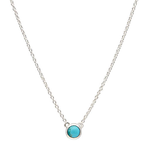 Najo Heavenly Turquoise Silver Necklace N6543