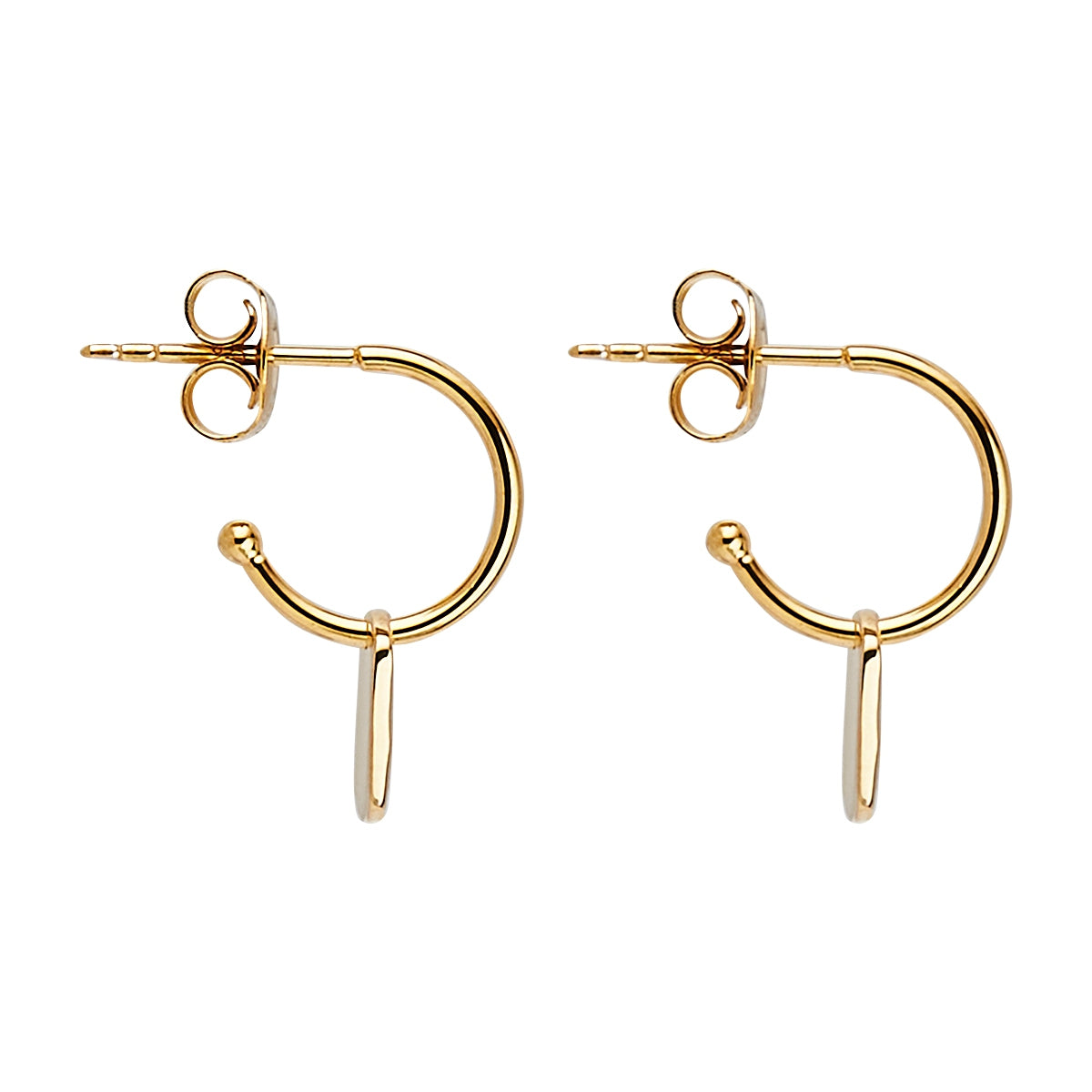 NAJO Tigger Yellow Gold Earrings E6545
