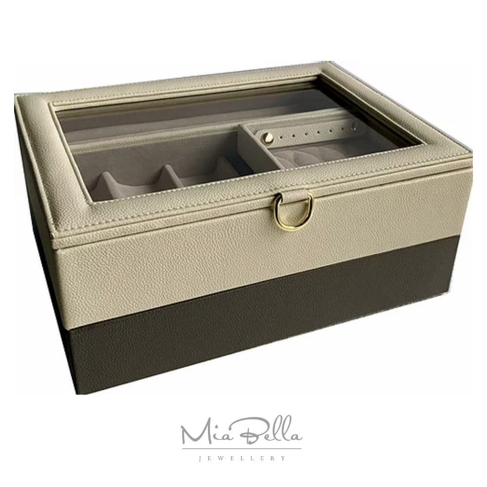 Taupe Stackable Jewellery Box