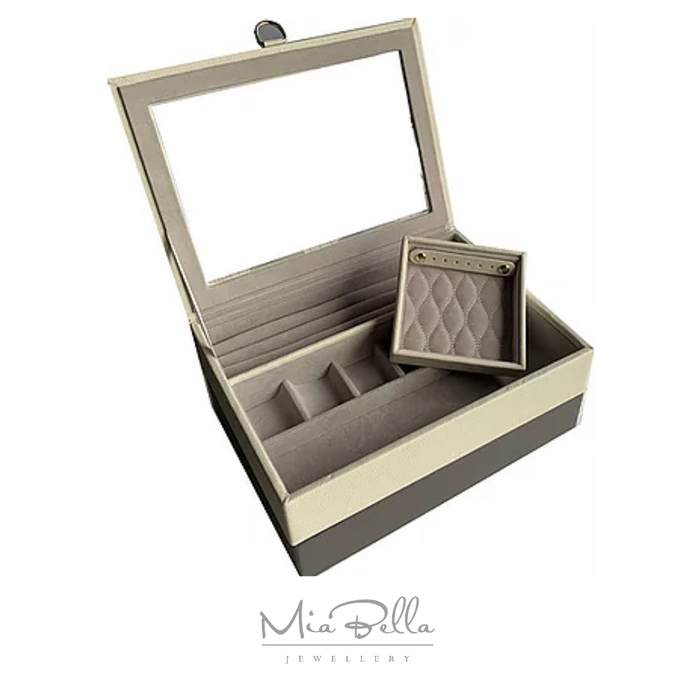 Taupe Stackable Jewellery Box